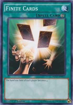 Finite Cards - MP17-EN037 - Common - 1st Edition - Near Mint-image