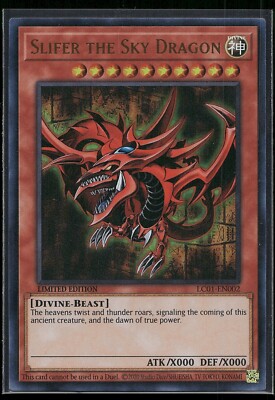 Slifer the Sky Dragon LC01-EN002 Ultra Rare Legendary Collection 25th Yu-Gi-Oh-image