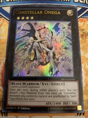 YUGIOH Constellar Omega  MP14-EN059 1ST EDITION NEVER PLAYED!-image