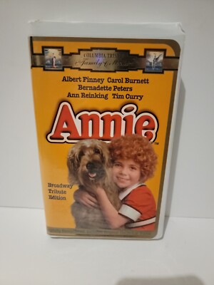 Annie (VHS, 1997) Broadway Tribute Edition ~ Family Collection ~ Clam Shell ~ VG-image