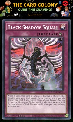 25th Anniversary Tin: Dueling Heroes Mega Pack #MP23-EN208 Black Shadow Squall-image