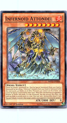 Infernoid Attondel MP15-EN208 Yu-Gi-Oh! Light Play 1st Edition -image