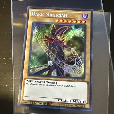 *** DARK MAGICIAN *** MINT ALTERNATE ART SECRET RARE CT14-EN001 YUGIOH!-image