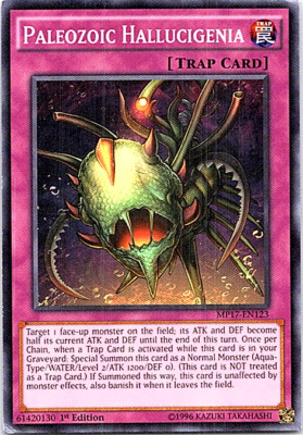 Paleozoic Hallucigenia MP17-EN123 Yu-Gi-Oh! Light Play 1st Edition-image