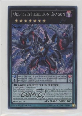 Odd-Eyes Rebellion Dragon (SE) 1st Ed. YuGiOh Mega-Tin Mega Pack 04h1-image