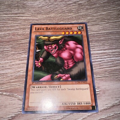 Lava Battleguard LCJW-EN022 Legendary Collection 4: Joey's World 1st Edition-image