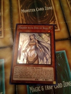 Yugioh! Maiden with Eyes of Blue - LCKC-EN012 - Secret Rare First Edition-image
