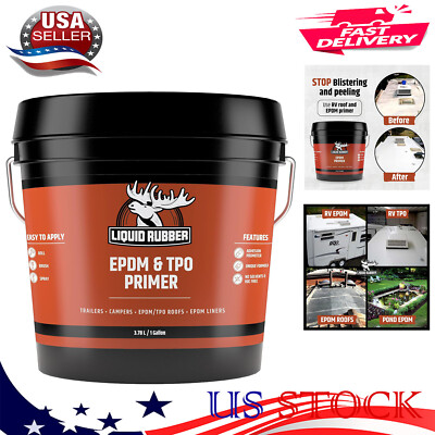 EPDM Primer, Weatherseal Camper and Trailer Roofing Coating 1 Gallon Pack of 1-image