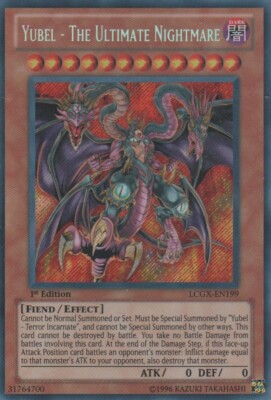Yugioh! HP Yubel - The Ultimate Nightmare - LCGX-EN199 - Secret Rare - Unlimited-image