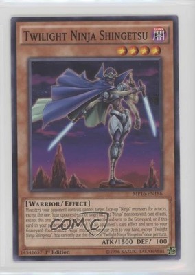 2016 Yu-Gi-Oh! Mega-Tin Mega Pack 1st Edition Twilight Ninja Shingetsu 0yj1-image