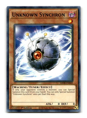 Unknown Synchron - LED8-EN049 1st Edition - YuGiOh-LP-image