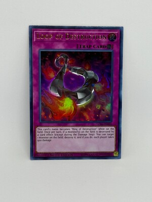 Yugioh Card Loop of Destruction LC06-EN005 ULTRA RARE Limited Edition-image
