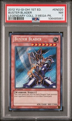 Buster Blader LCYW-EN020 Yu-Gi-Oh Legendary Collection 3: Yugi's World PSA 7-image