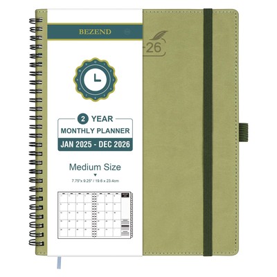 2 Year Monthly Planner 2025-2026 Medium Size 7