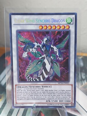 Yugioh! MP Clear Wing Synchro Dragon - MP16-EN022 - Secret Rare-image