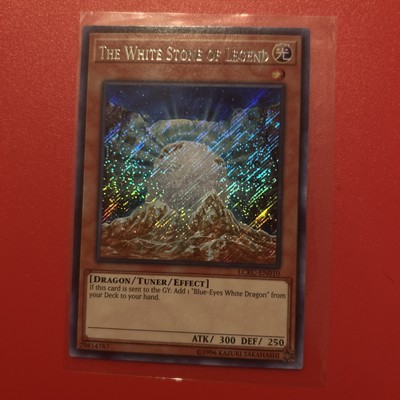 The White Stone of Legend LCKC-EN010! Secret Rare Unlimited NM!-image