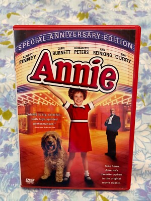 DVD Annie Special Anniversary Edition Albert Finney Carol Burnett Bernadite Pete-image