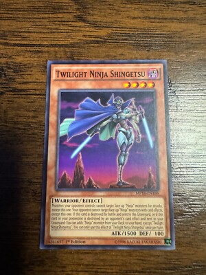 Yu-Gi-OhTwilight Ninja Shingetsu MP16-EN186 2016 Mega-Tins Mega Pack 1st Edition-image