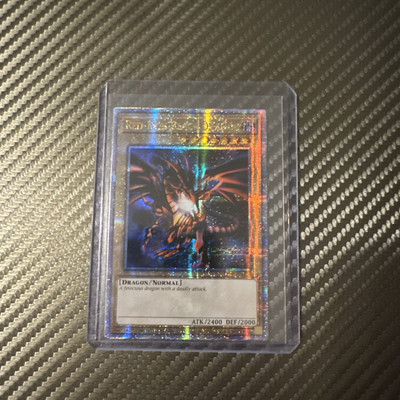 Red-Eyes Black Dragon (Quarter Century Secret Rare) LC01-EN006 Legendary Nm-image