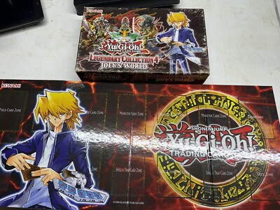 Yu-Gi-Oh! Legendary Collection 4: Joey's World Empty Box & Playmat Only No Cards-image