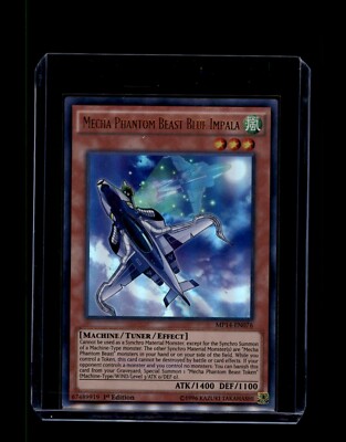 Yu-Gi-Oh! Mecha Phantom Beast Blue Impala MP14-EN076 (UR) 1st Ed-image