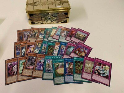 Yu-Gi-Oh! Cards: Gold Sarcophagus Mega Tin 1 Rare Card 1 Ultra Rare Card 1 Prism-image