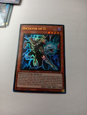 Dictator of D. MP23-EN005 25th Anniversary Tin: Dueling Heroes Mega Pack 1st...-image