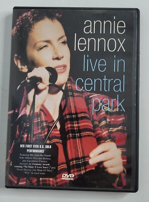 Annie Lennox DVD Live in Central Park 2000 with Insert Diva Medusa Music Concert-image