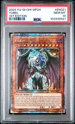 Yubel - PSA 10 - MP24-EN021 - Quarter Century Secret Rare - Yugioh-image
