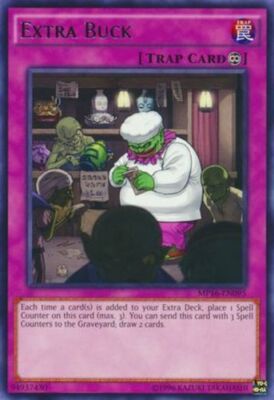 Extra Buck - MP16-EN095 - Rare - Unlimited Edition x1 - Near Mint-image