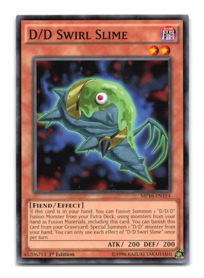 D/D Swirl Slime - MP16-EN114 1st Edition - YuGiOh-LP-image