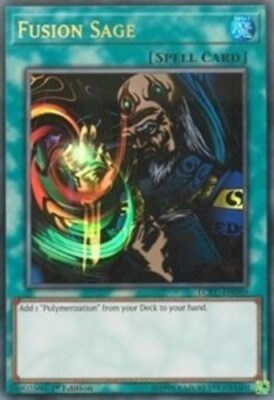 Yugioh! LP Fusion Sage - LCKC-EN089 - Ultra Rare - 1st Edition Lightly Played, E-image