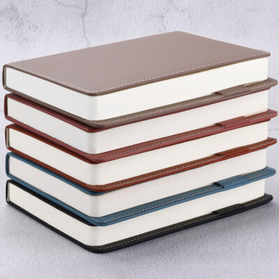 Thick PU Leather Journal A5 Notebook Lined Paper Writing Diary 352 Pages Planner-image