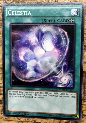 YuGiOh Spell Card Celestia MP15-EN175 1st Ed Common -image