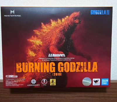 BANDAI S.H.MonsterArts Burning Godzilla 2019 Figure 6.3-in King of the Monsters-image