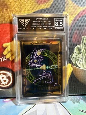 Dark Magician Field Center Gold Box Get Graded 8.5 Not PSA BGS CGC GG-image