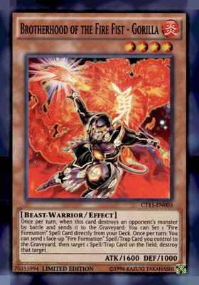 2014 Mega-Tins #CT11-EN003 Brotherhood of the Fire Fist-image