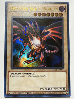 Red-Eyes Black Dragon (25th Anniversary Edition) LC01-EN006 Legendary NM-image