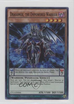 2016 Yu-Gi-Oh! Mega-Tins Limited Edition Dragonox The Empowered Warrior 05v0-image