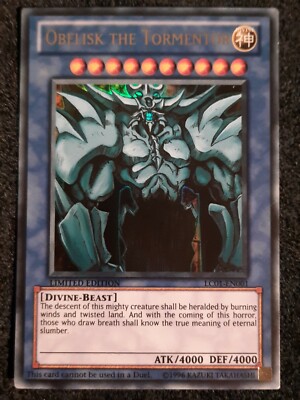 Obelisk the Tormentor - LC01-EN001 - Ultra Rare NM Legendary Collection -image