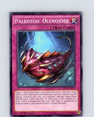 Yu-Gi-Oh TCG Paleozoic Olenoides MP17-EN122 1st Edition Common Card NM-image