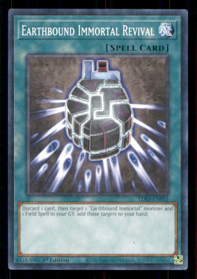 Yugioh Earthbound Immortal Revival #LDS3-EN055 Legendary Duelists: Season 3 LP-image