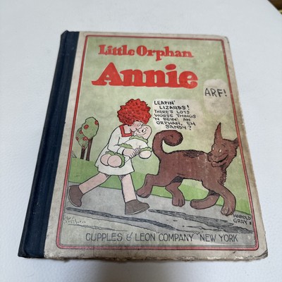 Vintage 1926 Little Orphan Annie Book Cartoons Illustrated By Harold Gray-image