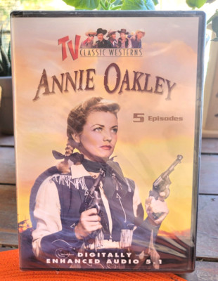 ANNIE OAKLEY TV CLASSIC DVD 2004 NR 5 EPISODES NEW FACTORY SEALED-image