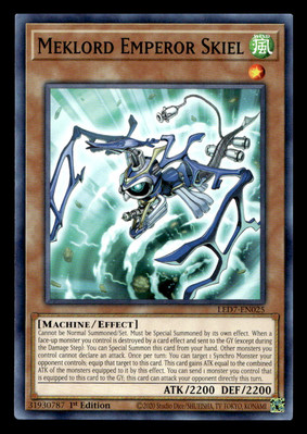 Yugioh Legendary Duelists: Rage of Ra #LED7-EN025 Meklord Emperor Skiel-image
