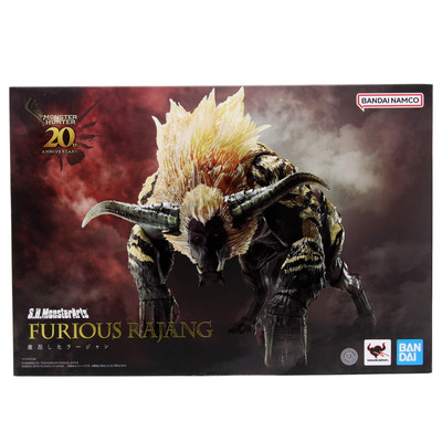 Bandai S.H.MonsterArts Monster Hunter Furious Rajang Figure black-image