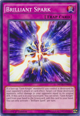 Brilliant Spark - MP16-EN088 - Common - 1st Edition Near Mint 2016 Mega Tin Sing-image