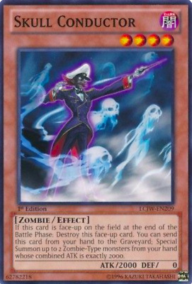 1X NM Skull Conductor - LCJW-EN209 - Common - Legendary Collection 4 yugioh-image
