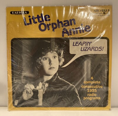 Little Orphan Annie Radiola Release MR-1129 1935 Programs 917-920 #129 New-image