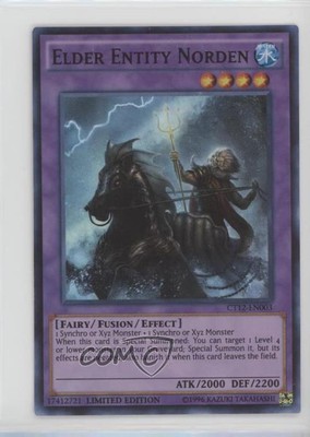 2015 Yu-Gi-Oh! Mega-Tins Limited Edition Elder Entity Norden #CT12-EN003 0b3-image